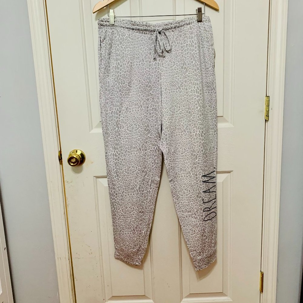 RAE DUNN PAJAMA JOGGER PANTS